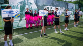 За ініціативи Харківської ОВА в області відбулися футбольні змагання серед ветеранів