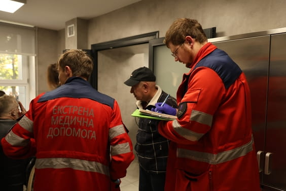 У Харківській ОКЛ надають допомогу постраждалим внаслідок ворожої атаки