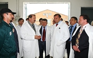 Губернатор ознакомился с работой передового сельского хозяйства Красноградского района