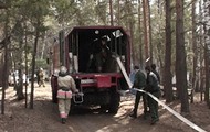Харківська спецтехніка допомагає сусідам боротися з вогнем