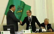 Михайло Добкін привітав Харківського міського голову та депутатів Харківської міської ради з вступом на посаду