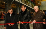 Відбулося урочисте відкриття реконструйованої формувальної дільниці ливарного цеху ВАТ «Турбоатом»