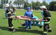 У Дергачах відбулись тактико-спеціальні тренування з організації надання медичної допомоги постраждалим при виникненні надзвичайної ситуації. Ігор Шурма