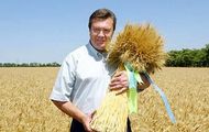 Президент України Віктор Янукович привітав хліборобів Харківщини з намолотом другого мільйона тонн зерна