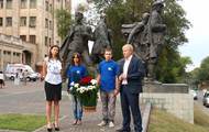 Студентська молодь Харківщини вшанувала пам’ять студбатівців, що загинули в роки Великої Вітчизняної війни