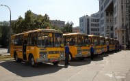 Десять районів Харківської області отримали нові шкільні автобуси