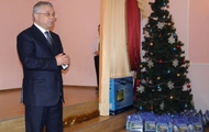 Юрій Сапронов передав подарунки від Святого Миколая вихованцям санаторної школи-інтернату для дітей, хворих на цукровий діабет