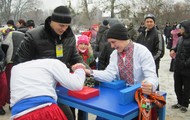 Понад п’ятисот учасників з усіх районів Харківської області взяли участь у спортивних змаганнях на святі «Масляна на Коропових Хуторах»
