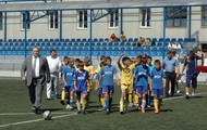 Євген Савін вручив нагороди футбольній команді школи №20 – переможцю Всеукраїнських змагань на призи клубу «Шкіряний м'яч»