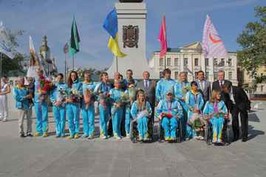 Євген Савін привітав харків'ян - учасників паралімпійської збірної України з перемогами