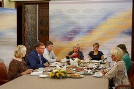 Михайло Добкін зустрівся з представниками регіональних ЗМІ