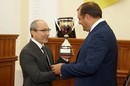 Михайло Добкін привітав Почесних громадян міста Харкова