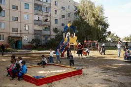 Харківська область посідає перше місце в Україні з облаштування дитячих майданчиків і зон відпочинку