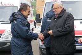 Автопарк екстреної медичної допомоги Харківської області поповнився новими реанімобілями