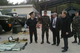 На Чугуївщині відбулися командно-штабні навчання щодо евакуації у разі виникнення надзвичайної ситуації у військових частинах району