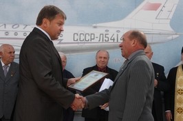Андрій Моченков привітав колектив ХДАВП з 87-річчям підприємства