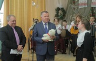 Валентин Дулуб привітав із Святом Святого Миколая учнів НВК ім. Короленка