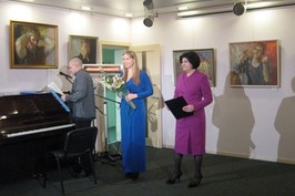 В галереї «Бузок» відбувся творчий вечір композитора Ганни Сорбат