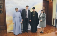 Ігор Балута зустрівся з архієпископом Ізюмським і Куп'янським Єлисеєм