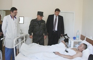 Губернатор Харківщини відвідав поранених бійців, задіяних у АТО у Донецькій області