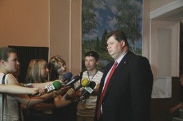 Ігор Балута проголосував на позачергових виборах Президента України