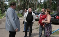 Ігор Балута відвідав переселенців з Донбасу в місті Святогірськ