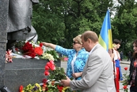 На Харківщині відбулися урочистості з нагоди 18-ї річниці ухвалення Конституції України