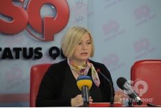 Ірина Геращенко відзначила роботу Харківської області в допомозі біженцям із Слов'янська