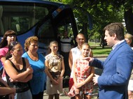 Для абітуріентів з Донецької та Луганської областей було організовано екскурсію Харковом