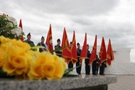 На висоті маршала Конєва та Меморіалі Слави в Лісопарку вшанували пам'ять визволителів Харкова