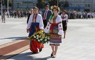 У Харкові відбулося урочисте покладання квітів з нагоди Дня Незалежності України