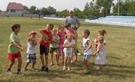 В Лозовій відбулися спортивні змагання серед дітей- переселенців із зони АТО