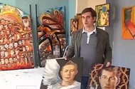 У Харкові відкривається виставка художника - автора 30-метрової картини «Мегаісторія України» Романа Бончука