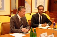 Ігор Балута обговорив з представником пошукової місії Нідерландів подальшу співпрацю