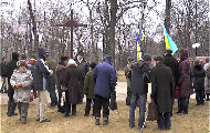У Молодіжному парку відслужили молебень за загиблими від Голодомору 1932-1933 років