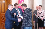 Команда регбійного клубу «Олімп» нагороджена відзнаками обласної державної адміністрації