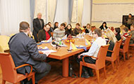 В ХОГА состоялась традиционная встреча Игоря Балуты с представителями СМИ «Кава з губернатором»