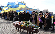Харків'яни прощалися з загиблим внаслідок теракту активістом