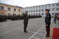 Разом із Президентом випуск лейтенантів у Академії Нацгвардії відвідають міністри оборони та внутрішніх справ