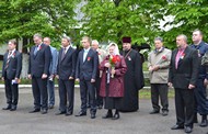 Мешканці Первомайського району вшанували пам'ять земляків, які загинули за часів Другої світової війни