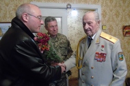 Вячеслав Аббакумов вручив привітання від Президента України Героям Радянського Союзу