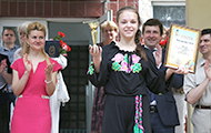 Юлія Світлична привітала учнів школи №61 із закінченням навчального року