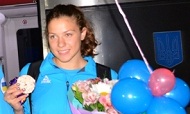Бронзова призерка Європейських ігор - Марина Колесникова - повернулася до Харкова