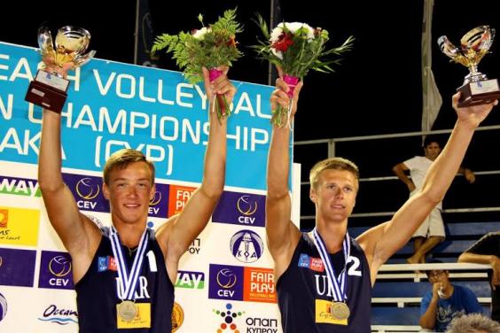 Харків’яни привезли медалі юніорського чемпіонату Європи з пляжного волейболу