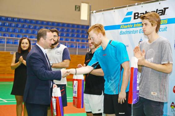 Ігор Райнін привітав переможців VII Міжнародного турніру з бадмінтону