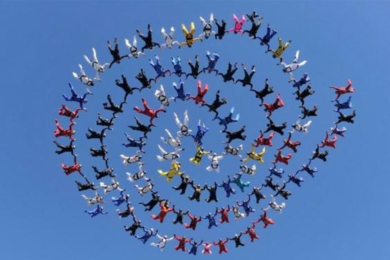 Харків’яни встановили світовий рекорд в парашутному спорті