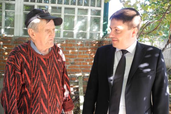 Вадим Глушко привітав зі святом ветеранів міста Мерефи