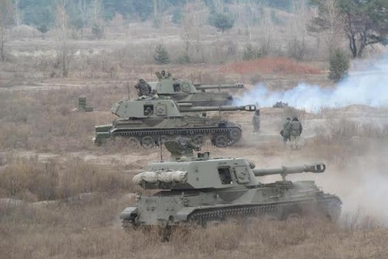 На Харківщині артилеристи виконали бойові стрільби перед відправленням до зони АТО