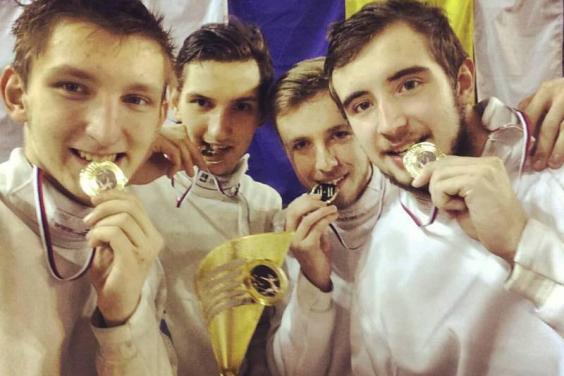 Юні фехтувальники з Харківської області здобули золото етапу Кубка світу