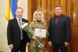 Председатель ХОГА Игорь Райнин провел торжественный прием по случаю празднования Дня ВСУ